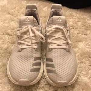 Adidas 10.5 Custom all white Pure Boost